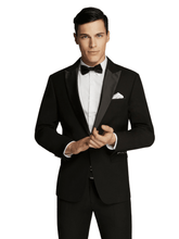 Load image into Gallery viewer, Ashton Peak Satin Lapel Jacket