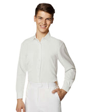 Load image into Gallery viewer, Boy's Formal White Pure Microfibre Coloured Shirt