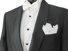 Load image into Gallery viewer, Crepe Wave Satin Lapel Suit