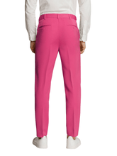 Load image into Gallery viewer, Men's Formal Hot Pink Microfibre Coloured Trousers