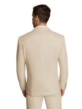 Load image into Gallery viewer, Men's Beige Linen Sport Jacket Stylish Blazer - Threads N Trends