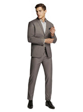 Load image into Gallery viewer, Men's Formal Business Wedding Grey Plain Slim Fit Suit