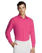 Load image into Gallery viewer, Men's Formal Business Hot Pink Pure Microfibre Coloured Shirt