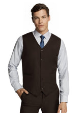 Load image into Gallery viewer, Modern Chocolate Waistcoat