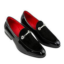 Load image into Gallery viewer, Omar Black Patent Leather Shoes