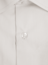 Load image into Gallery viewer, Men&#39;s Ivory Fine Twill Cotton Shirt
