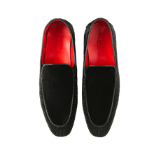 Load image into Gallery viewer, Ali Black Leather Loafers