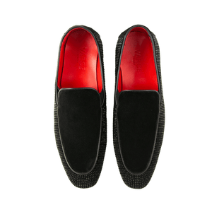 Ali Black Leather Loafers
