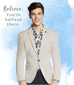 Boy's Sandy Trendy Slim Fit Sport Jacket/Blazer - Threads N Trends