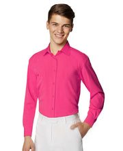 Load image into Gallery viewer, Boy&#39;s Formal Hot Pink Pure Microfibre Coloured Shirt