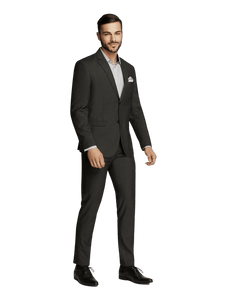 Evan Charcoal Micro Check Suit