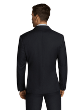 Load image into Gallery viewer, Evan Navy Micro Check Suit