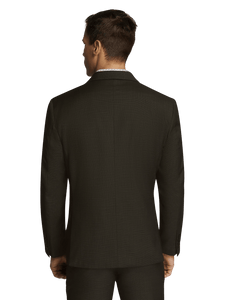 Evan Micro Check Formal Suit