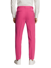 Load image into Gallery viewer, Men&#39;s Formal Hot Pink Microfibre Coloured Trousers