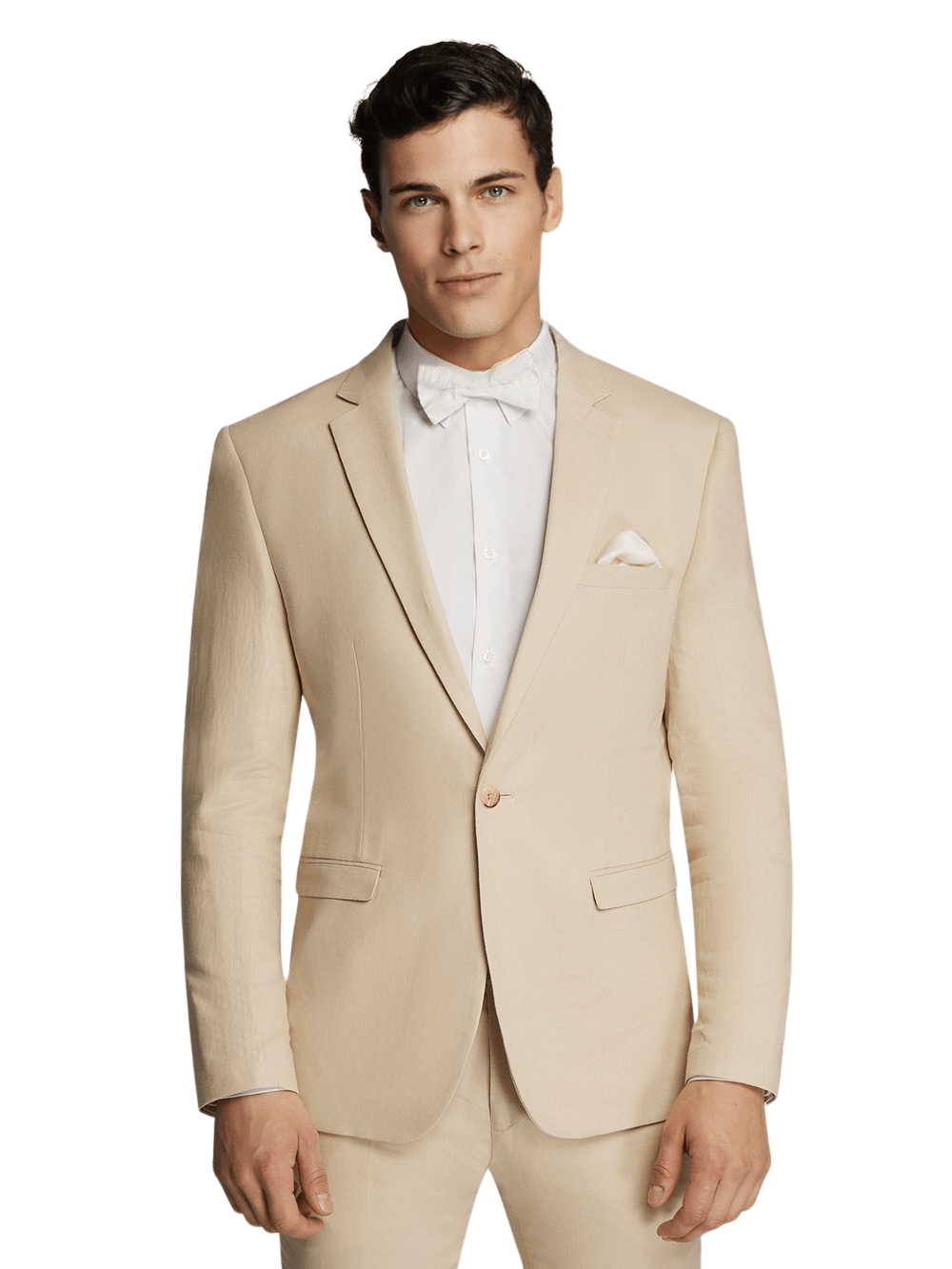 Men's Beige Linen Sport Jacket Stylish Blazer - Threads N Trends