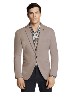 Men's Biscuit Trendy Formal Slim Fit Sport Jacket/Blazer