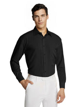 Load image into Gallery viewer, Men&#39;s Formal Business Black Pure Microfibre Coloured Shirt