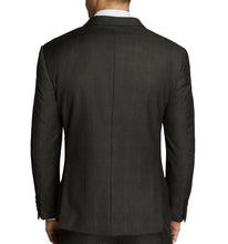 Load image into Gallery viewer, Men&#39;s Formal Trendy Charcoal Check Slim Fit Sport Jacket/Blazer