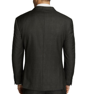 Men's Formal Trendy Charcoal Check Slim Fit Sport Jacket/Blazer