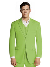 Load image into Gallery viewer, Green Microfiber Suit Jacket