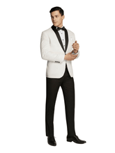 Load image into Gallery viewer, Floral Patterned Ivory Tuxedo
