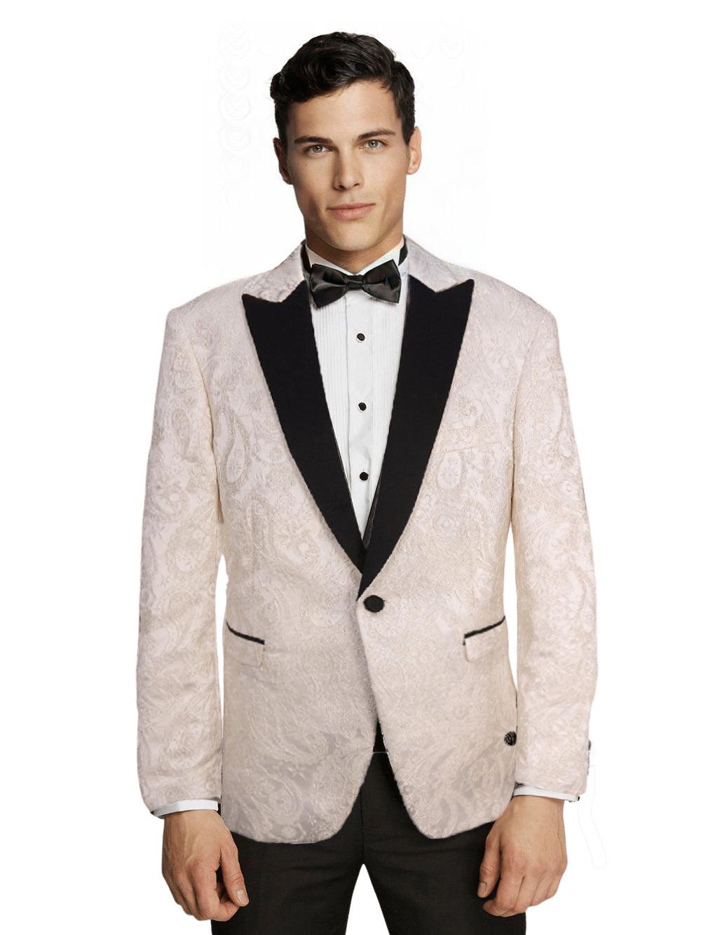 Paisley Ivory Dinner Jacket