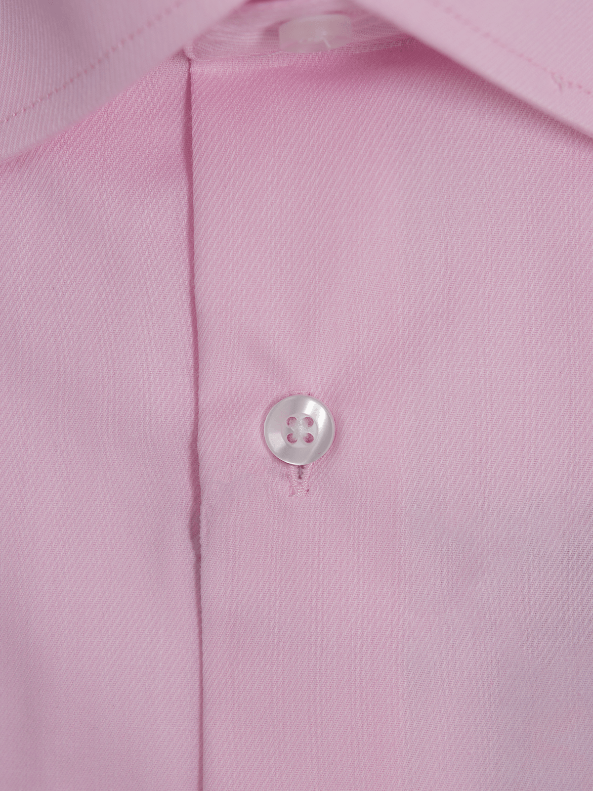 Men's Pink Fine Twill Cotton Shirt