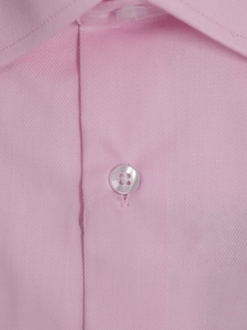 Men's Pink Fine Twill Cotton Shirt