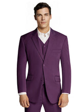 Load image into Gallery viewer, Purple Microfiber Suit Jacket