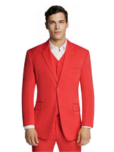 Load image into Gallery viewer, Red Microfiber Suit Jacket