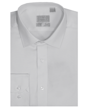 Load image into Gallery viewer, Men&#39;s White Cotton Birdseye Collar Shirt