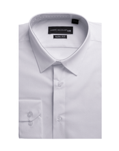 Load image into Gallery viewer, Men&#39;s White Soft Touch Bamboo Plain Shirt