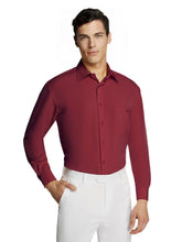 Load image into Gallery viewer, Men&#39;s Formal Business Wine Pure Microfibre Coloured Shirt