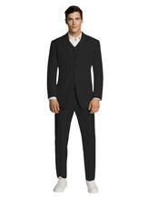 Load image into Gallery viewer, Microfiber Black Suit