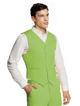 Load image into Gallery viewer, Microfiber Green Waistcoat