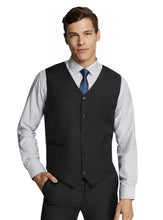 Load image into Gallery viewer, Modern Black Waistcoat