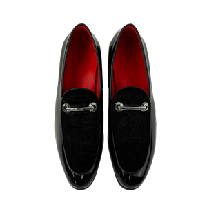 Omar Black Patent Leather Shoes