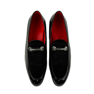 Omar Black Patent Leather Shoes