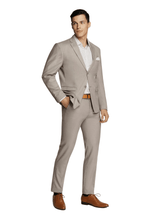 Load image into Gallery viewer, Poly Wool Fawn Formal Suit