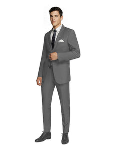 Wool Blended Tonic Grey Suit