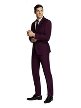 Load image into Gallery viewer, Zander Dark Purple Slim Suit