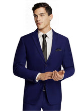 Load image into Gallery viewer, Zander French Blue Slim Suit